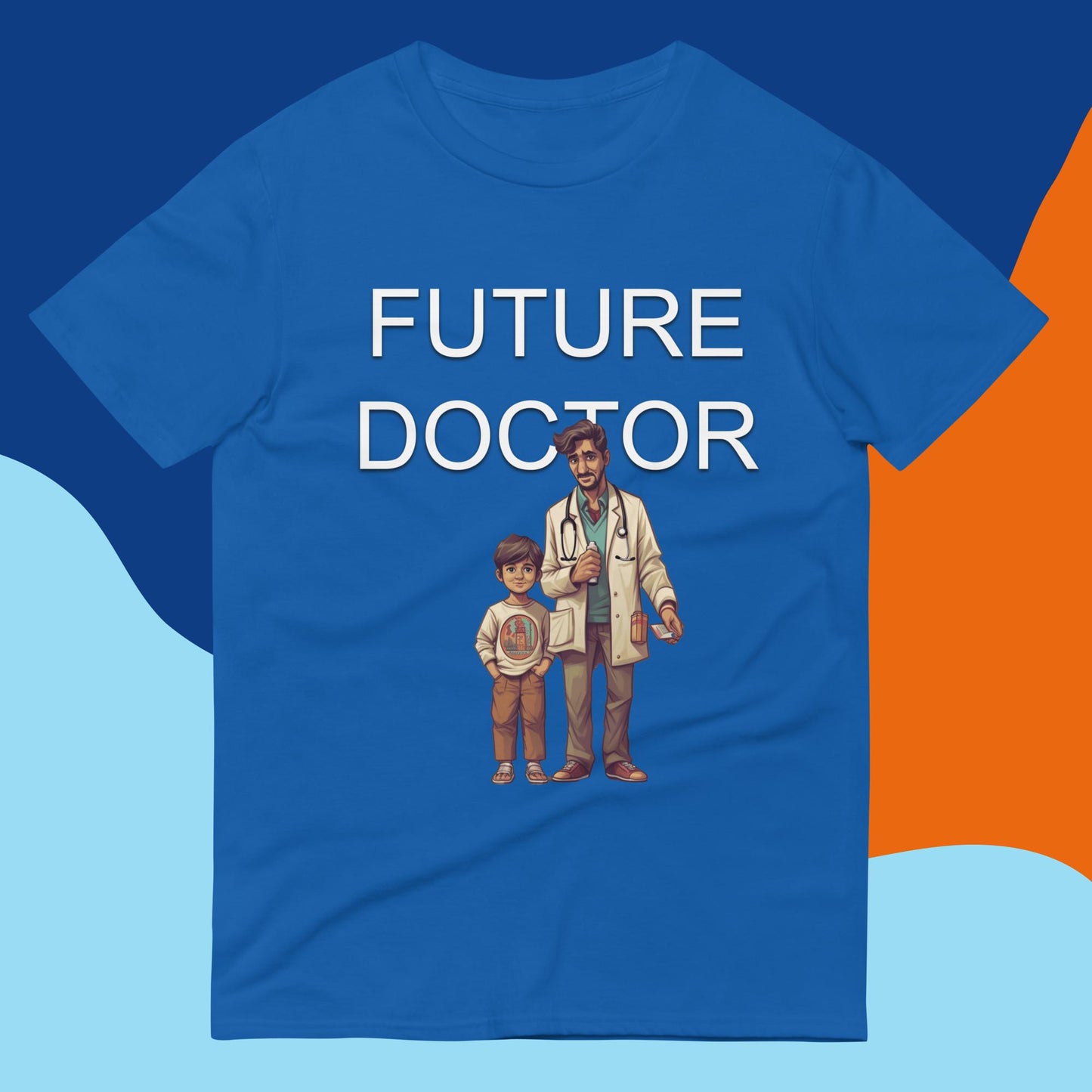 Dream to Reality: Future Doctor T-Shirt Male Doctor