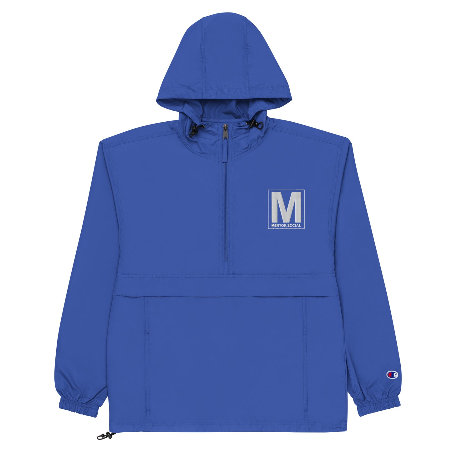 Mentor.Social Embroidered Champion Packable Jacket