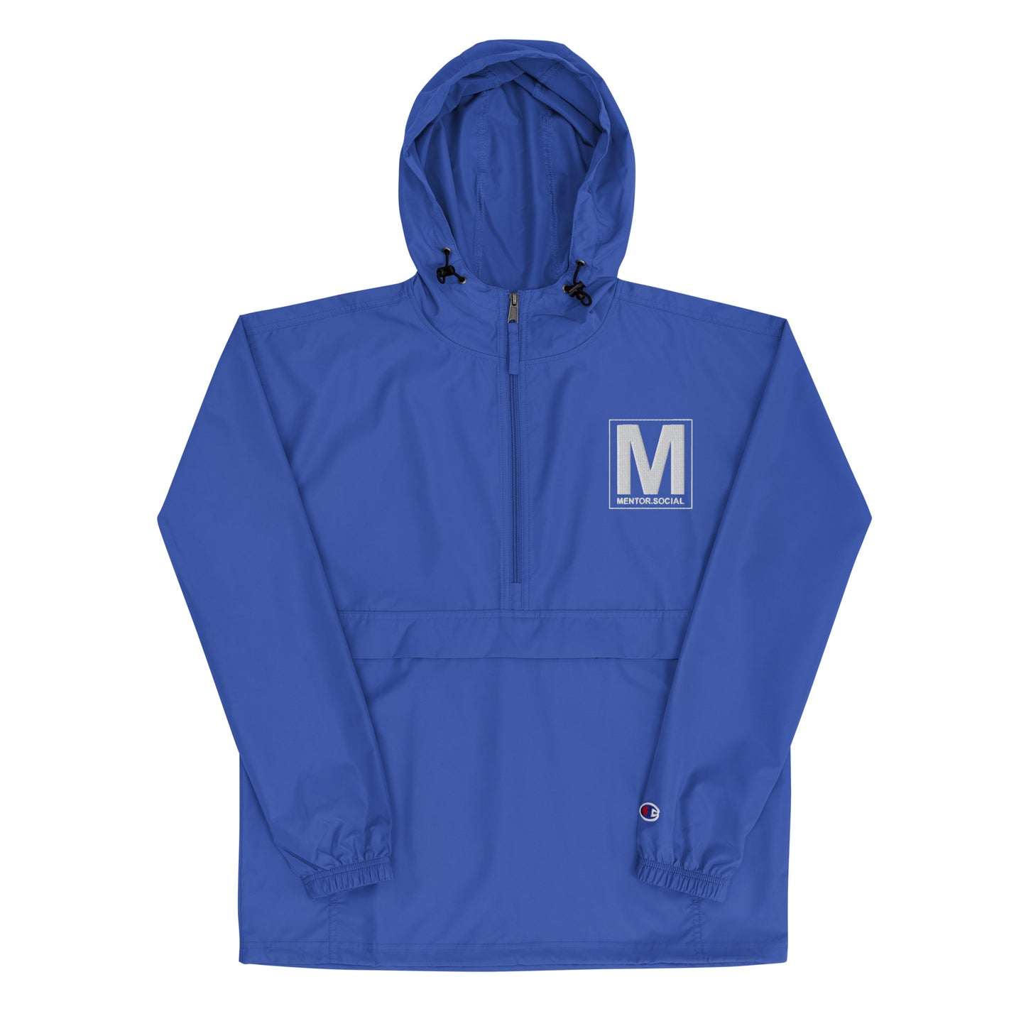 Mentor.Social Embroidered Champion Packable Jacket